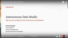 Autonomous Data Studio