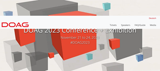 The DOAG Conference + Exhibition