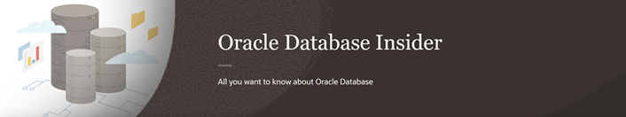 Oracle Database Insider