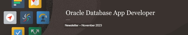 Oracle Database App Developer