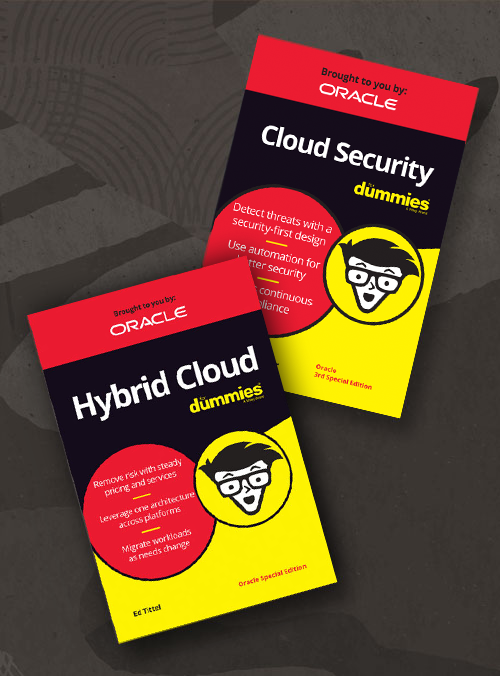 Oracle for dummies e-books