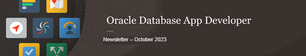 Oracle Database App Developer Newsletter